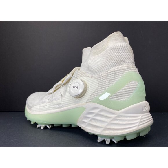Adidas Women's Zg21 Motion Primegreen Boa Mid Cut Golf Shoes Size 9 Halo Mint - Picture 5 of 13